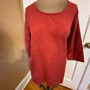 Tomato Red Tunic top by Soft Surroundings